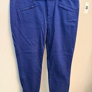 NWT GAP Ankle Pants in Royal Blue